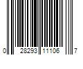 Barcode Image for UPC code 028293111067