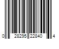 Barcode Image for UPC code 028295228404