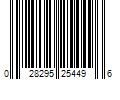 Barcode Image for UPC code 028295254496