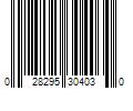 Barcode Image for UPC code 028295304030