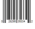 Barcode Image for UPC code 028295353342