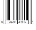 Barcode Image for UPC code 028295433051