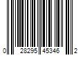 Barcode Image for UPC code 028295453462