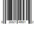 Barcode Image for UPC code 028321495312