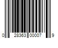 Barcode Image for UPC code 028363000079