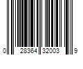 Barcode Image for UPC code 028364320039