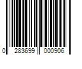 Barcode Image for UPC code 0283699000906