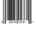 Barcode Image for UPC code 028375047611