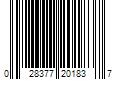 Barcode Image for UPC code 028377201837