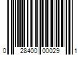 Barcode Image for UPC code 028400000291