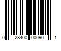 Barcode Image for UPC code 028400000901