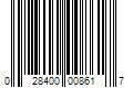 Barcode Image for UPC code 028400008617