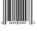 Barcode Image for UPC code 028400009973