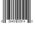 Barcode Image for UPC code 028400025140