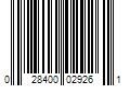 Barcode Image for UPC code 028400029261