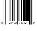 Barcode Image for UPC code 028400040129