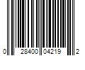 Barcode Image for UPC code 028400042192