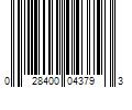 Barcode Image for UPC code 028400043793