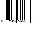 Barcode Image for UPC code 028400044011