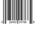 Barcode Image for UPC code 028400047685. Product Name: 