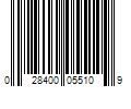 Barcode Image for UPC code 028400055109