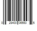 Barcode Image for UPC code 028400065535