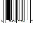 Barcode Image for UPC code 028400078917