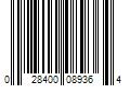 Barcode Image for UPC code 028400089364