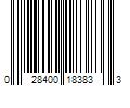 Barcode Image for UPC code 028400183833