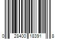 Barcode Image for UPC code 028400183918