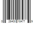 Barcode Image for UPC code 028400184779. Product Name: 