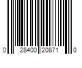 Barcode Image for UPC code 028400208710