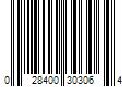 Barcode Image for UPC code 028400303064