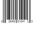 Barcode Image for UPC code 028400310413