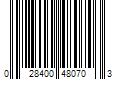 Barcode Image for UPC code 028400480703