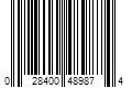 Barcode Image for UPC code 028400489874