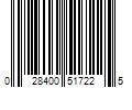 Barcode Image for UPC code 028400517225