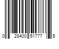 Barcode Image for UPC code 028400517775