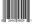 Barcode Image for UPC code 028400589291