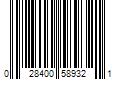 Barcode Image for UPC code 028400589321