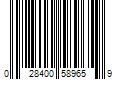 Barcode Image for UPC code 028400589659