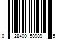 Barcode Image for UPC code 028400589895