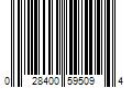 Barcode Image for UPC code 028400595094