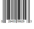 Barcode Image for UPC code 028400598293