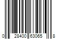 Barcode Image for UPC code 028400630658