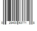 Barcode Image for UPC code 028400637718