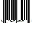 Barcode Image for UPC code 028400670531