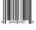 Barcode Image for UPC code 028400675215