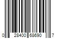 Barcode Image for UPC code 028400686907. Product Name: Frito-Lay  Inc. Doritos Spicy Sweet Chili Tortilla Snack Chips  Party Size  14.5 oz Bag
