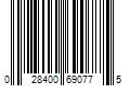 Barcode Image for UPC code 028400690775